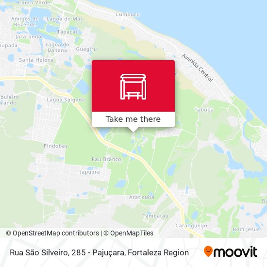 Rua São Silveiro, 285 - Pajuçara map