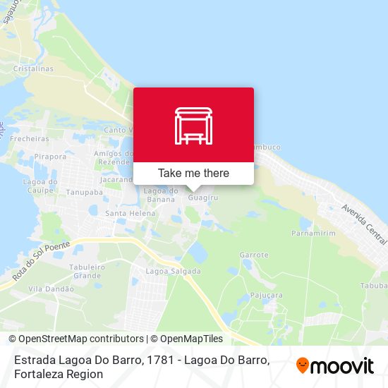 Estrada Lagoa Do Barro, 1781 - Lagoa Do Barro map
