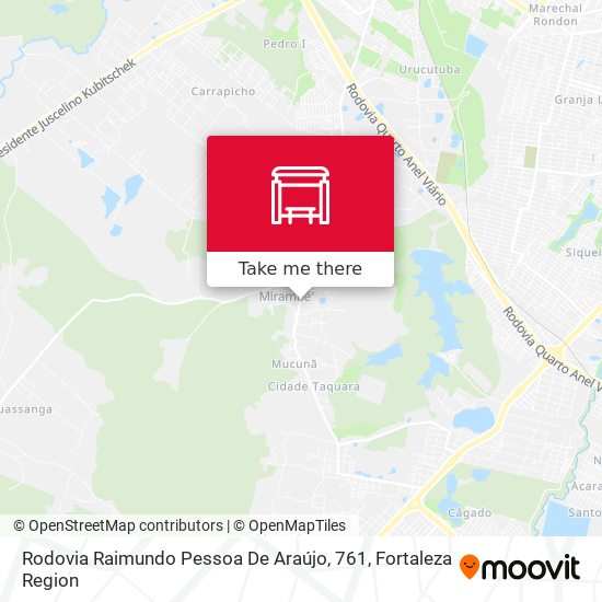 Rodovia Raimundo Pessoa De Araújo, 761 map