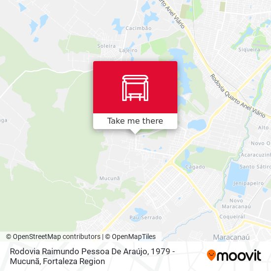 Rodovia Raimundo Pessoa De Araújo, 1979 - Mucunã map