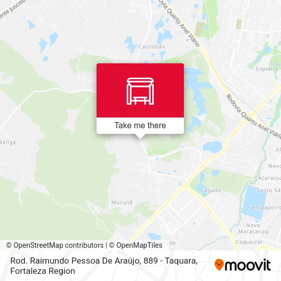 Rod. Raimundo Pessoa De Araújo, 889 - Taquara map