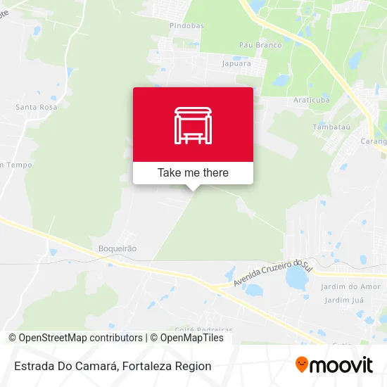 Estrada Do Camará map
