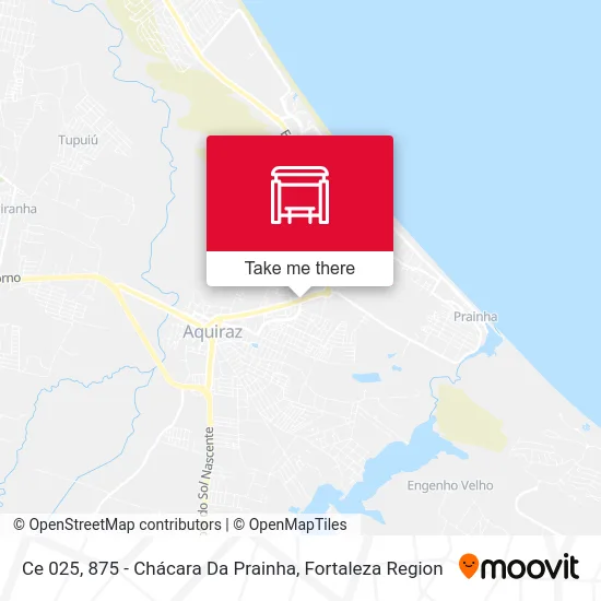 Ce 025, 875 - Chácara Da Prainha map