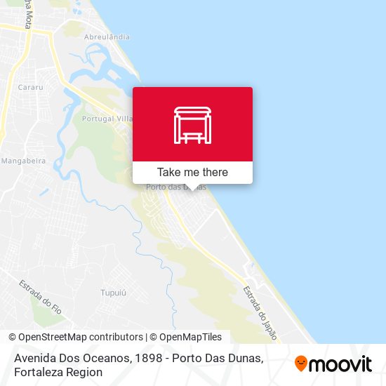 Avenida Dos Oceanos, 1898 - Porto Das Dunas map