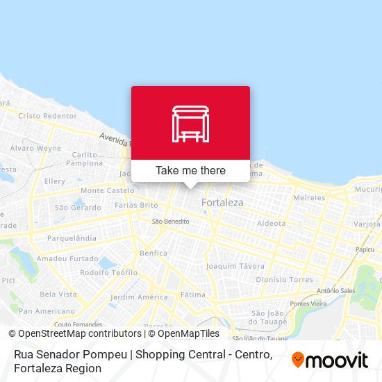 Rua Senador Pompeu | Shopping Central - Centro map
