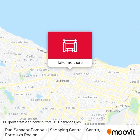 Rua Senador Pompeu | Shopping Central - Centro map