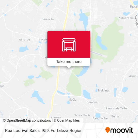 Rua Lourival Sáles, 959 map