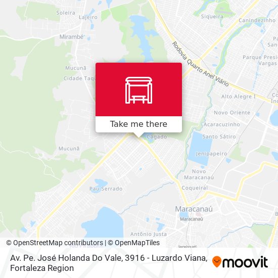 Av. Pe. José Holanda Do Vale, 3916 - Luzardo Viana map