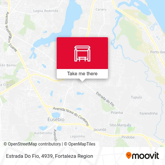 Estrada Do Fio, 4939 map