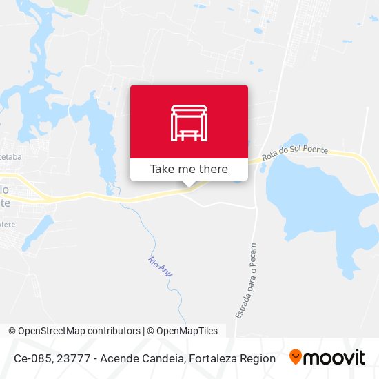 Ce-085, 23777 - Acende Candeia map