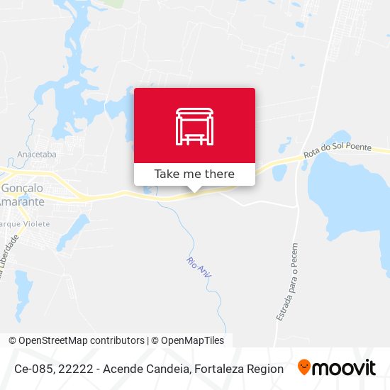 Ce-085, 22222 - Acende Candeia map