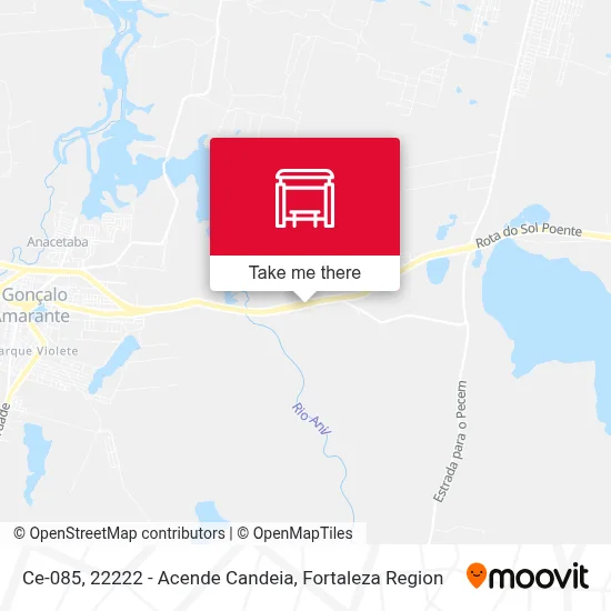 Ce-085, 22222 - Acende Candeia map