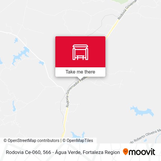 Rodovia Ce-060, 566 - Água Verde map