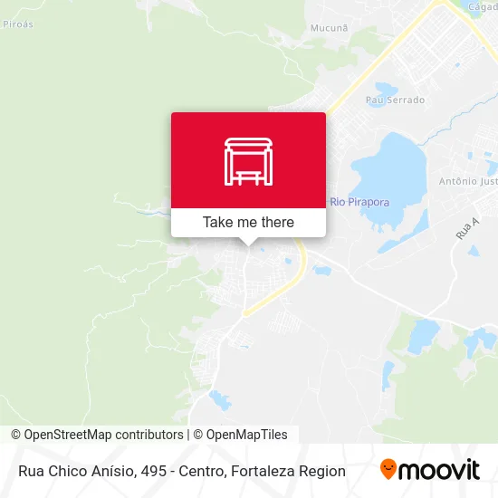 Rua Chico Anísio, 495 - Centro map