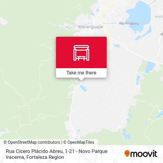 Rua Cícero Plácido Abreu, 1-21 - Novo Parque Iracema map