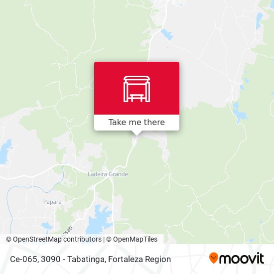 Ce-065, 3090 - Tabatinga map