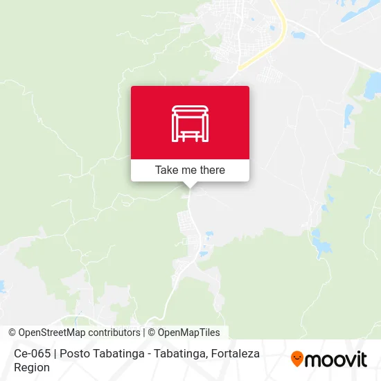 Ce-065 | Posto Tabatinga - Tabatinga map