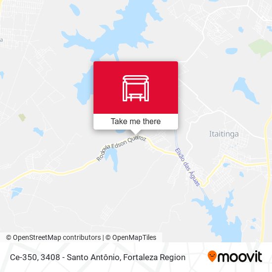 Ce-350, 3408 - Santo Antônio map