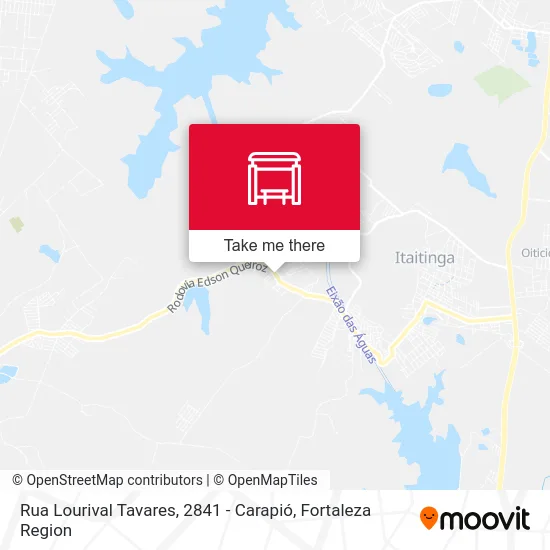 Rua Lourival Tavares, 2841 - Carapió map