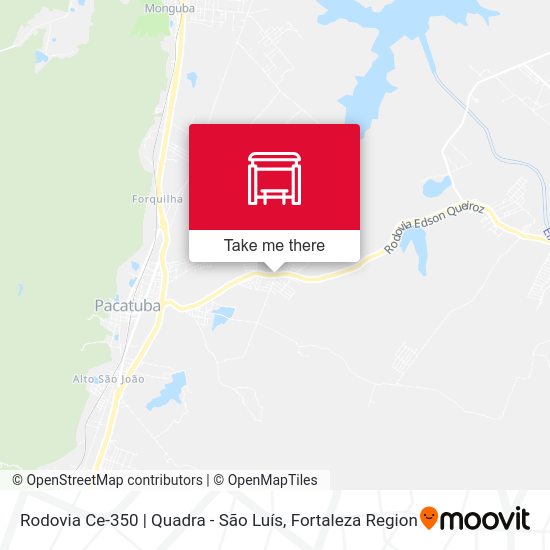 Rodovia Ce-350 | Quadra - São Luís map