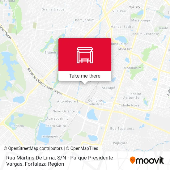 Rua Martins De Lima, S / N - Parque Presidente Vargas map