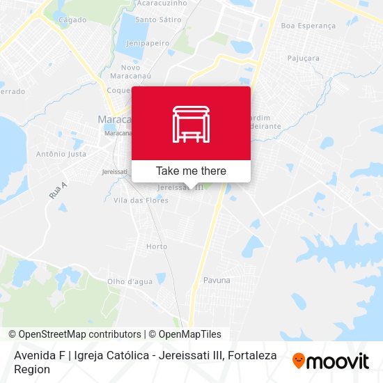 Avenida F | Igreja Católica - Jereissati III map
