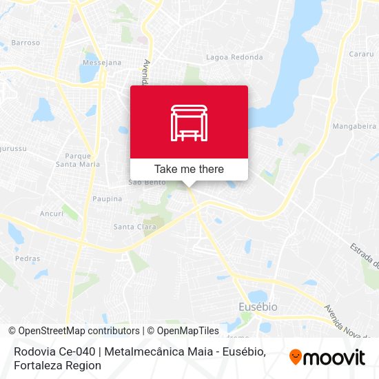 Rodovia Ce-040 | Metalmecânica Maia - Eusébio map