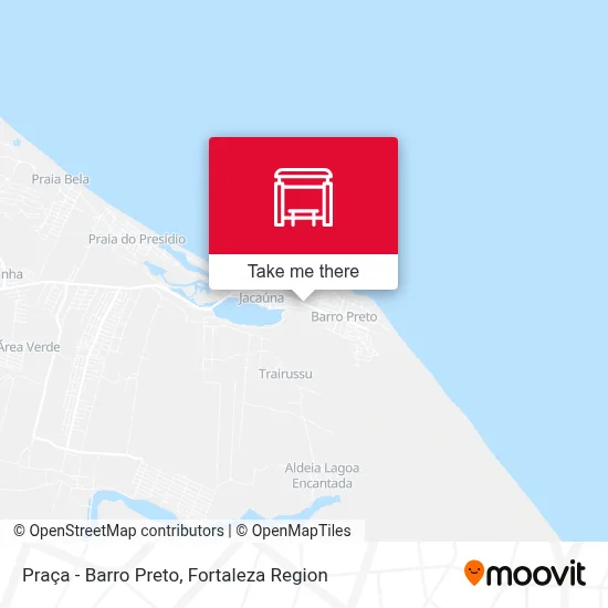 Praça - Barro Preto map