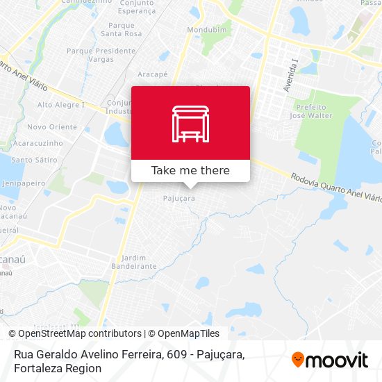 Rua Geraldo Avelino Ferreira, 609 - Pajuçara map
