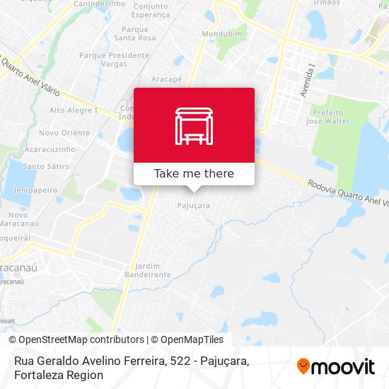 Rua Geraldo Avelino Ferreira, 522 - Pajuçara map