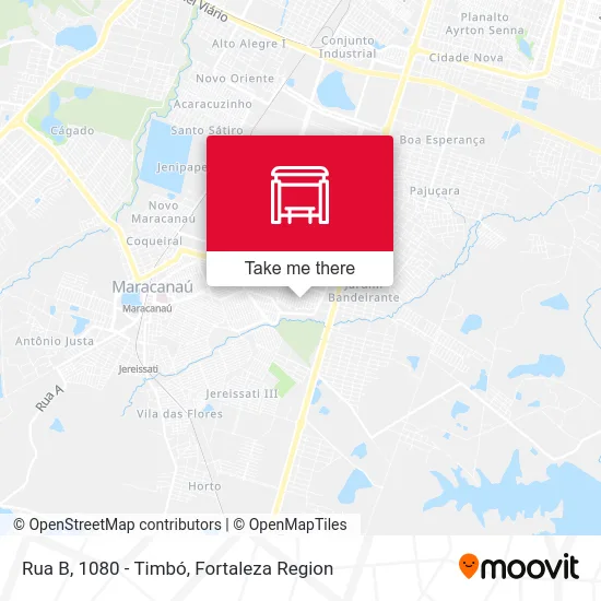 Rua B, 1080 - Timbó map