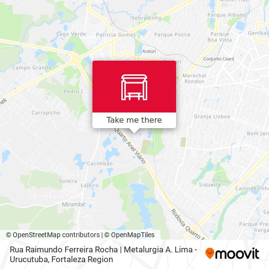 Rua Raimundo Ferreira Rocha | Metalurgia A. Lima - Urucutuba map