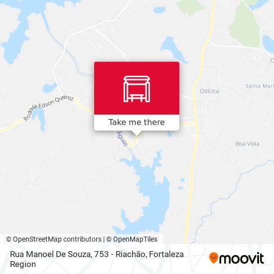 Rua Manoel De Souza, 753 - Riachão map