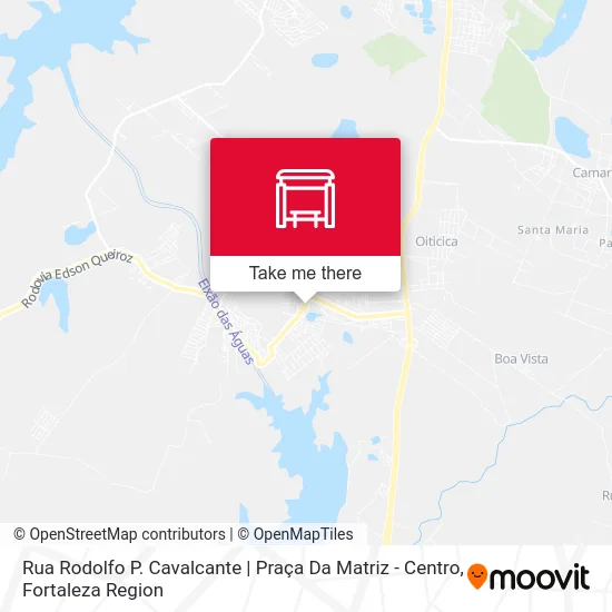 Rua Rodolfo P. Cavalcante | Praça Da Matriz - Centro map