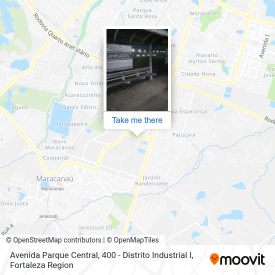 Avenida Parque Central, 400 - Distrito Industrial I map