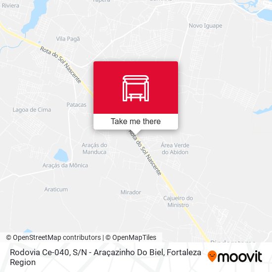 Rodovia Ce-040, S / N - Araçazinho Do Biel map