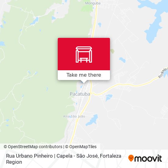 Rua Urbano Pinheiro | Capela - São José map
