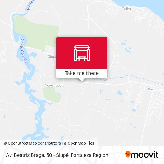 Av. Beatriz Braga, 50 - Siupé map