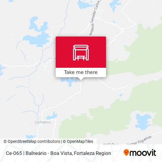 Ce-065 | Balneário - Boa Vista map