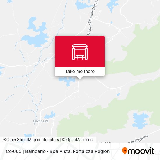 Ce-065 | Balneário - Boa Vista map