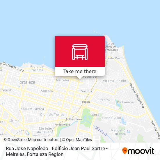 Rua José Napoleão | Edificio Jean Paul Sartre - Meireles map