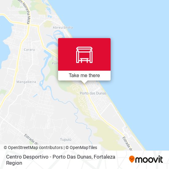 Centro Desportivo - Porto Das Dunas map