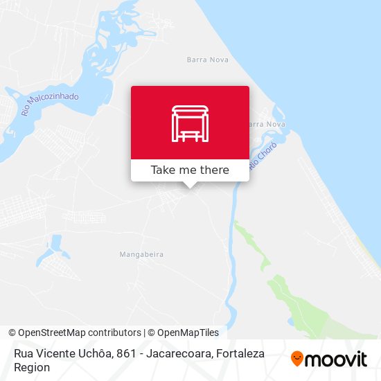 Rua Vicente Uchôa, 861 - Jacarecoara map