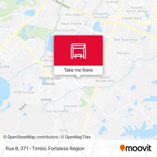 Rua B, 371 - Timbó map