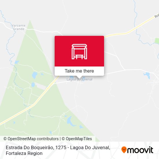 Estrada Do Boqueirão, 1275 - Lagoa Do Juvenal map