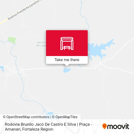Rodovia Brunilo Jacó De Castro E Silva | Praça - Amanari map