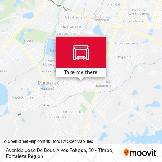 Avenida Jose De Deus Alves Feitosa, 50 - Timbó map