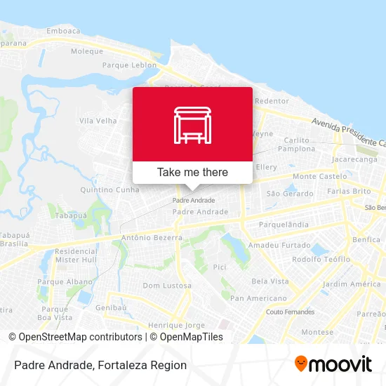 Padre Andrade map