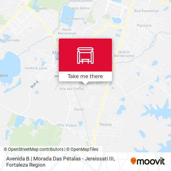Avenida B | Morada Das Pétalas - Jereissati III map
