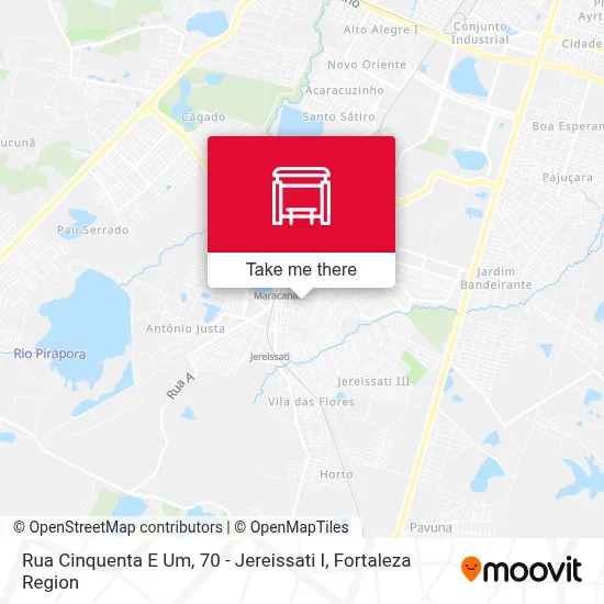 Rua Cinquenta E Um, 70 - Jereissati I map